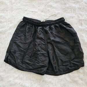 SOCCER shorts Boys checkered nylon youth medium
